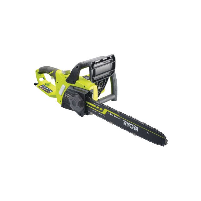 RYOBI - Tronçonneuse 1900 W - guide 35 cm - 15 m/s - tendeur sans outil - 2eme chaîne offerte - RCS1935B2C