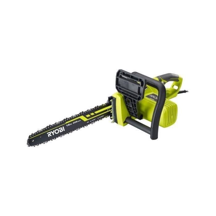 RYOBI - Tronçonneuse 2300 W - guide 40 cm - 16 m/s - tendeur sans outil - 2eme chaîne offerte - RCS2340B2C