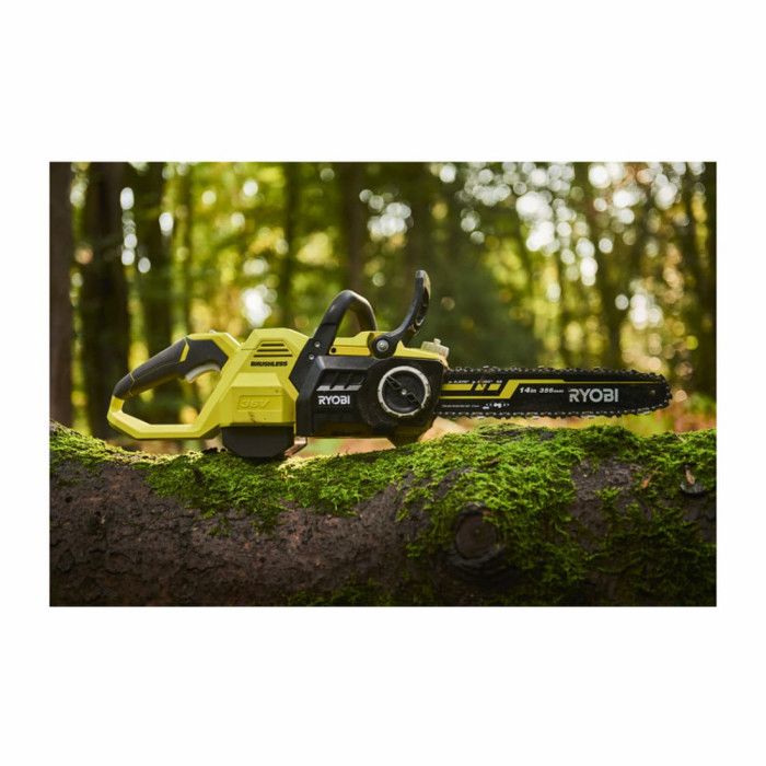 RYOBI - Tronçonneuse 36V MAXPOWER - Brushless- guide 35 cm - 21 m/s - tendeur sans outil - sans batterie ni chargeur