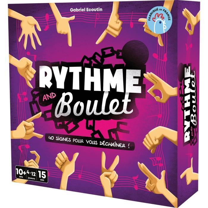 Rythme and Boulet - Asmodee - Sens du rythme observation et ruse seront vos atouts - Des 8 ans