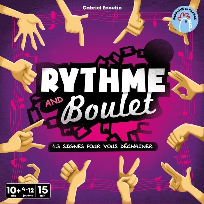 Rythme and Boulet - Asmodee - Sens du rythme observation et ruse seront vos atouts - Des 8 ans