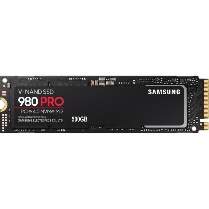 SAMSUNG - SSD Interne - 980 PRO - 500Go - M.2 NVMe (MZ - V8P500BW) - Paloma Tech