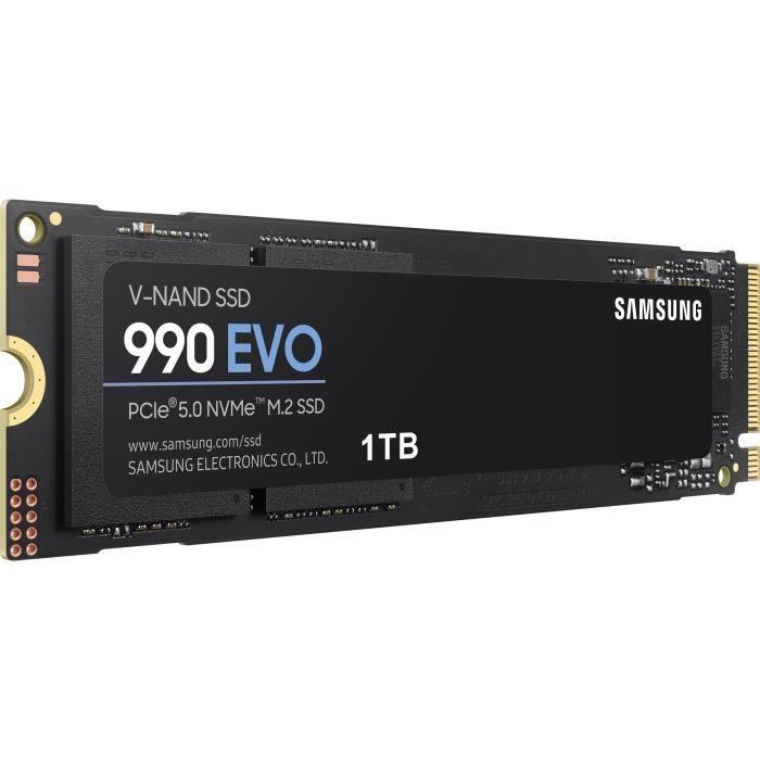 SAMSUNG - 990 EVO - SSD Interne - 1 To - PCIe 4.0 x4 - Paloma Tech