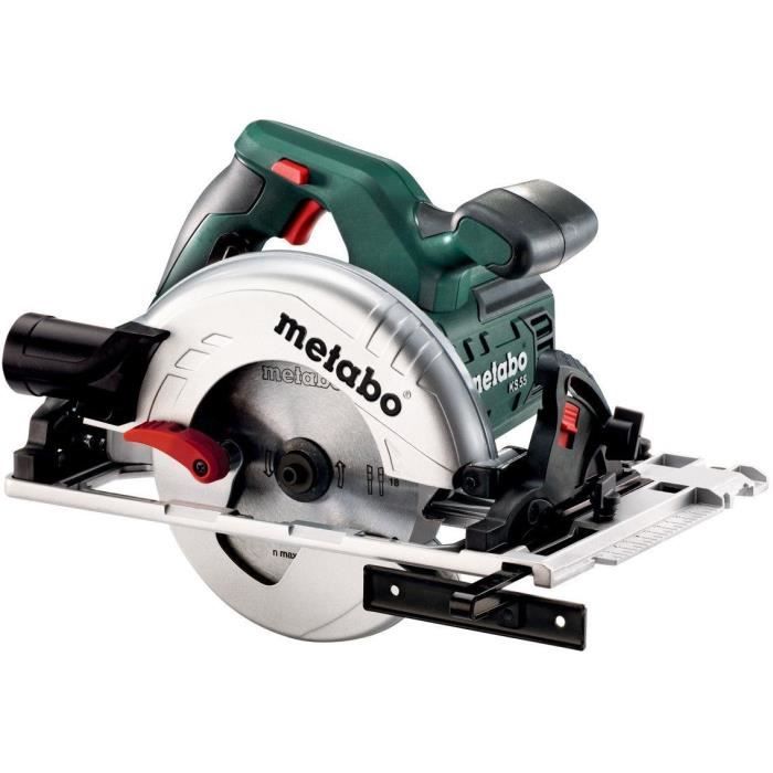 Scie circulaire portative Coffret - METABO - KS 55 FS