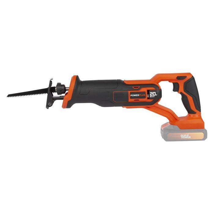 Scie sabre sans fil 20V - DUAL POWER POWDP25100 - Orange - Sabre - Bois - Intensif