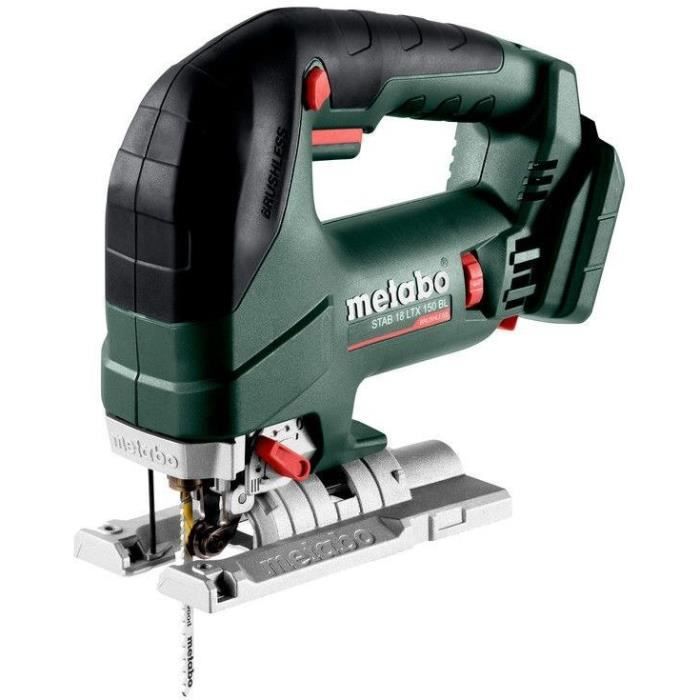 Scie sauteuse sans fil - METABO - STAB 18 LTX 150 BL - 18 V - MetaBOX 145 L