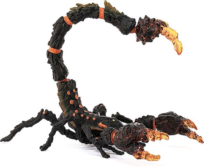 Scorpion de lave figurine fantastique avec pieces mobiles et rotatives jouet monstre pour enfants des 7 ans - schleich