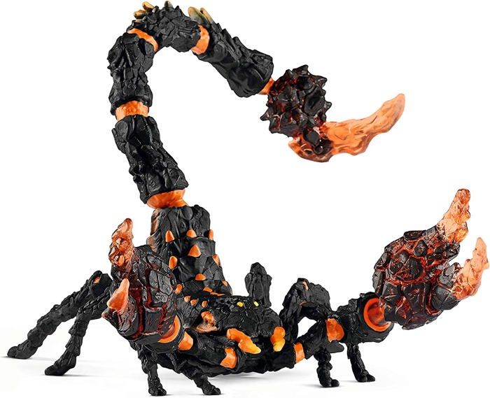 Scorpion de lave figurine fantastique avec pieces mobiles et rotatives jouet monstre pour enfants des 7 ans - schleich