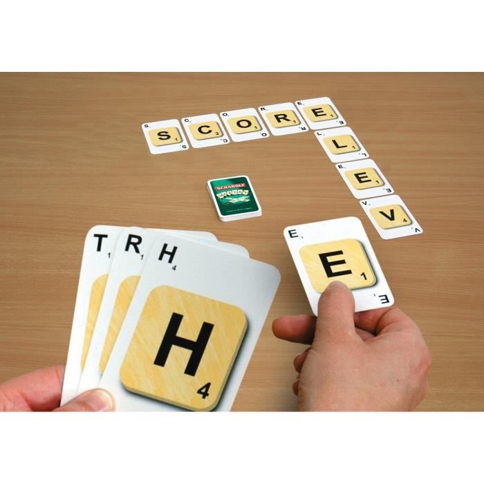 Scrabble cartes - 3 jeux en 1 - MEGABLEU