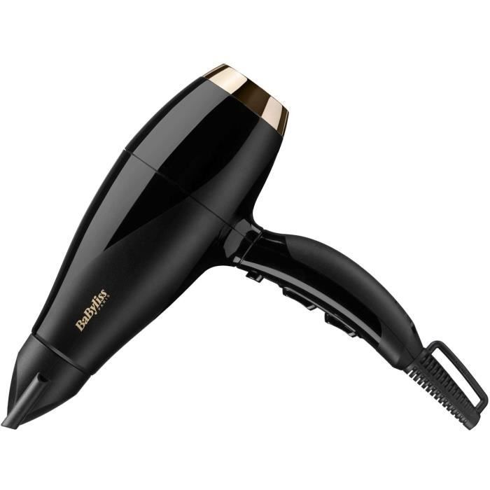 Seche-cheveux - BaByliss - 6714E Super Pro 2300 - Moteur AC - Fabriqué en Italie