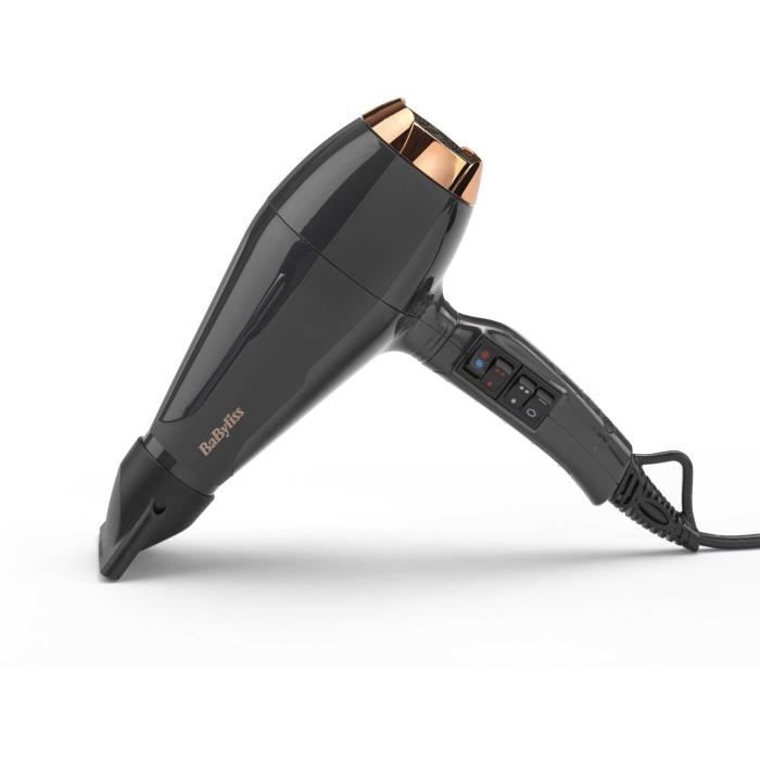 Seche-cheveux - BaByliss - 6719DE Air Pro 2200 - Perfomance qualité pro brillance - Fabriqué en Italie