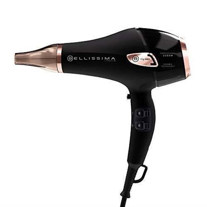 Seche-cheveux Bellissima CERAMIC P5 3800 OR & NOIR