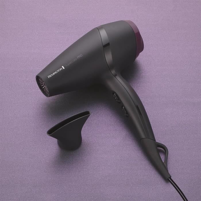 Seche-cheveux Supercare Pro 2100 REMINGTON AC7100 2100W 3 températures concentrateur fin inclus