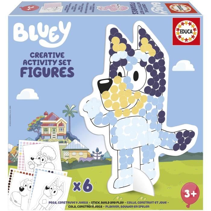 Set créatif - EDUCA - Bluey Creative Activity Set 3D