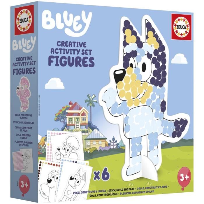 Set créatif - EDUCA - Bluey Creative Activity Set 3D