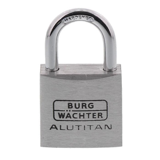 Set de 2 cadenas - BURG WACHTER - DUO 770 30 SB - 30 mm Alutitan double verrouillage anti-crochetage