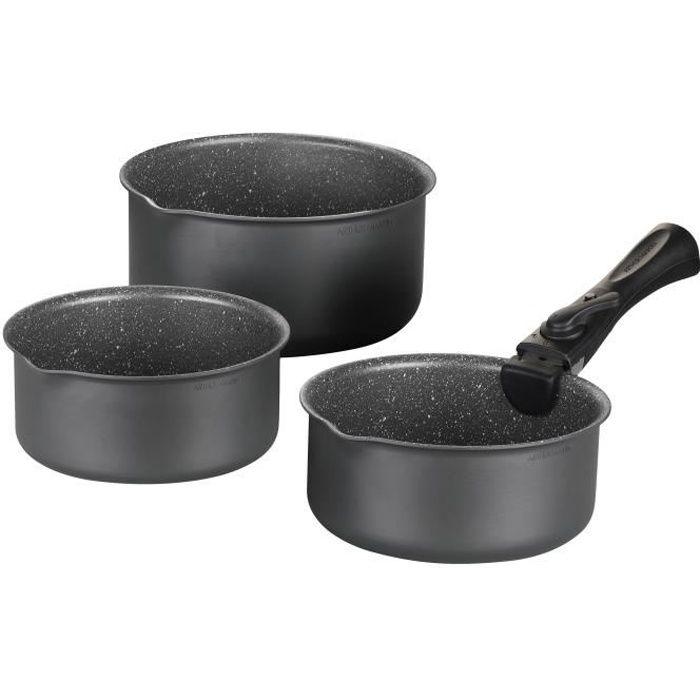 Casserolerie Arthur Martin LOT DE 3 CASSEROLES 16-18-20CM - Paloma Tech