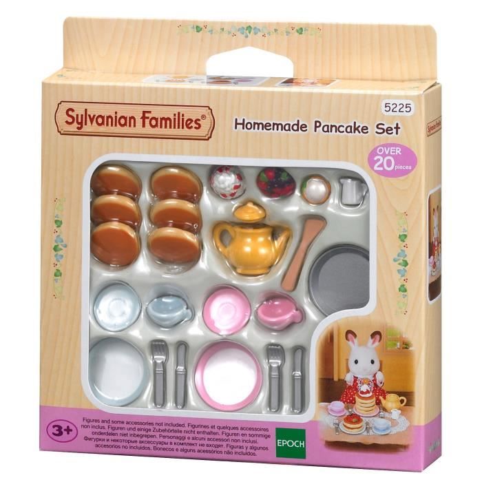 Set De Gouter Pancake - SYLVANIAN FAMILIES - A partir de 3 ans - Accessoires de cuisine pour enfants