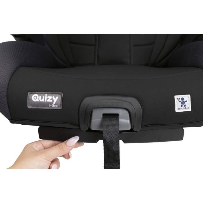 Siege-Auto CHICCO Quizy Groupe 2/3 i-Size - Noir