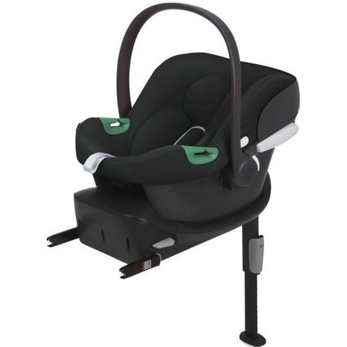 Siege auto CYBEX Aton B2 i-Size + Base One - Groupe 0 + - Isofix - Volcano Black