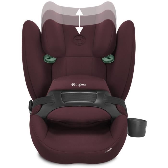 Siege auto CYBEX PALLAS B2 I-SIZE - Des 15 mois jusqu’a 12 ans - Rumba Red et dark red