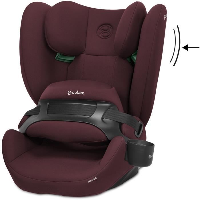 Siege auto CYBEX PALLAS B2 I-SIZE - Des 15 mois jusqu’a 12 ans - Rumba Red et dark red