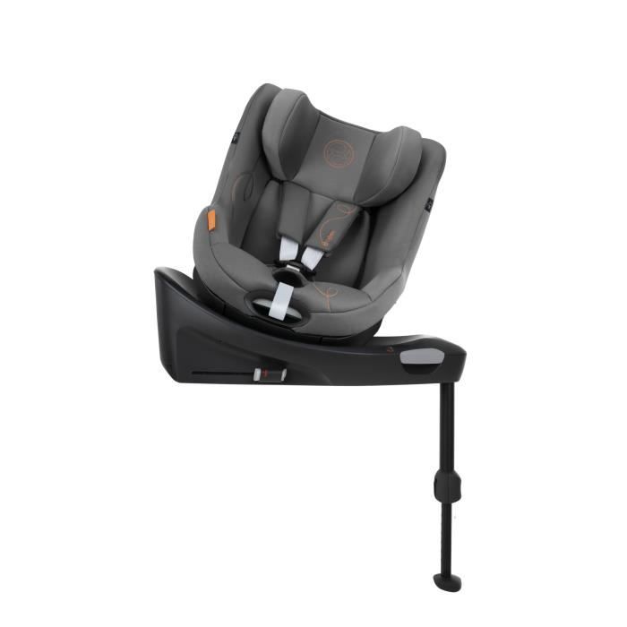 Siege auto isofix CYBEX SIRONA Gi i-Size - Groupe 0 + /1 - Rotation 360° - Harnais 3 points - Face et dos route - Lava