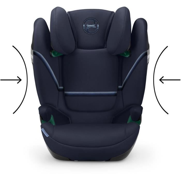 Siege auto isofix CYBEX SOLUTION S2 i-Fix - Groupe 2/3 - Ceinture de sécurité - Face route - Ocean Blue