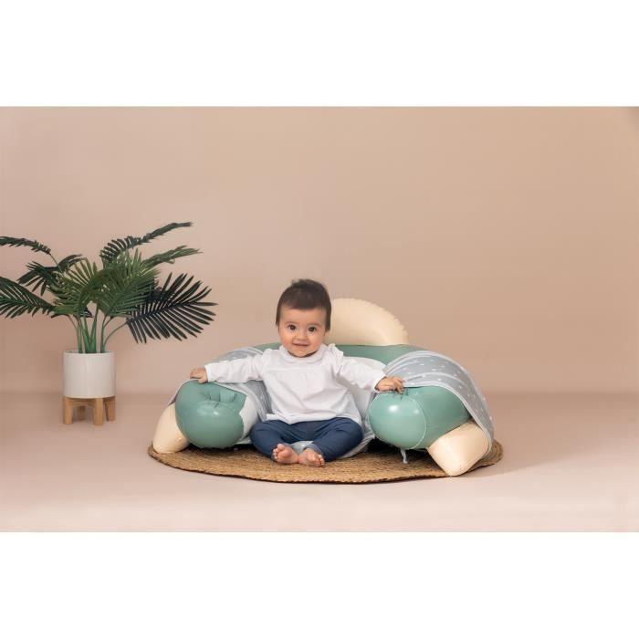 Siege bébé Little Smoby Cosy Seat - Vert - Avec tablette d'éveil - Des 6 mois - Paloma Tech