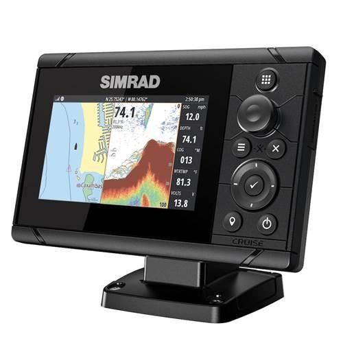 SIMRAD Cruise 5 Combiné Sondeur GPS 83/200kHz XDCR SIMRAD