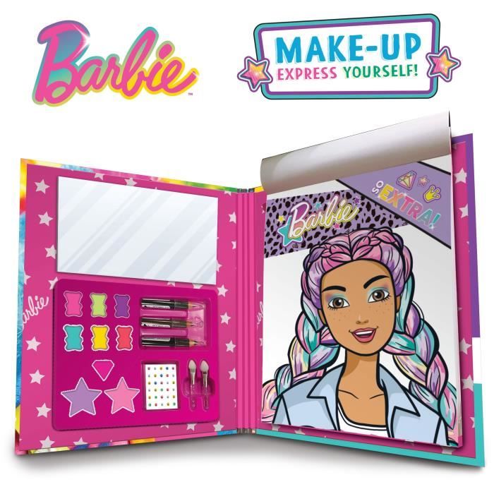 Sketchbook - Barbie Sketch Book Make Up - Lisciani - Pour Apprendre et Se Maquiller