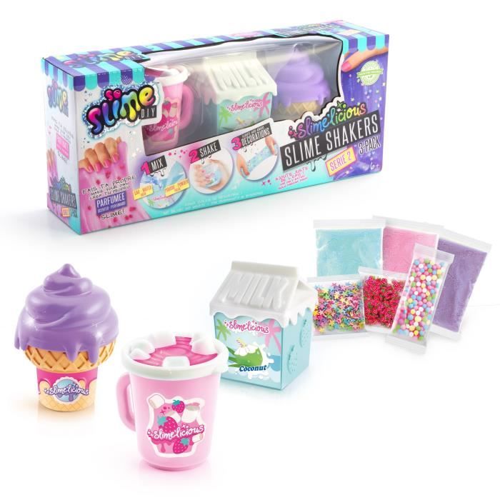 SLIMELICIOUS SLIME 3 SHAKERS PACK CANAL TOYS