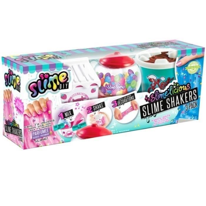 SLIMELICIOUS SLIME 3 SHAKERS PACK CANAL TOYS