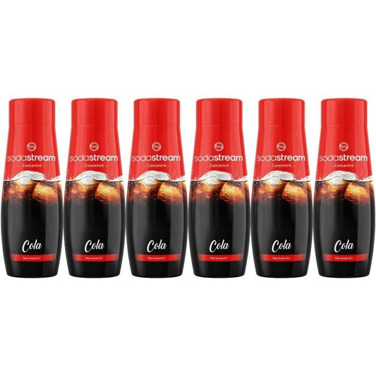 Sodastream - Lot de 6 concentrés COLA - 440ml