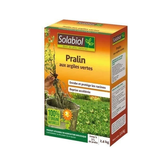 Solabiol SOPRAL3 Pralin Aux Argiles Vertes - Jusqu'a 3L - 2, 4kg SOLABIOL