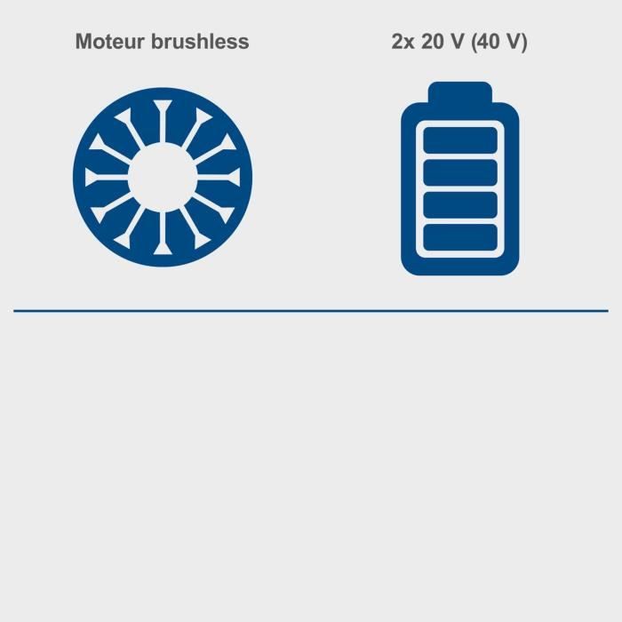 Souffleur/aspirateur de feuilles sans fil SCHEPPACH BC-BLV720-X 20V IXES - Débit 210km/h - 45L - sans batterie