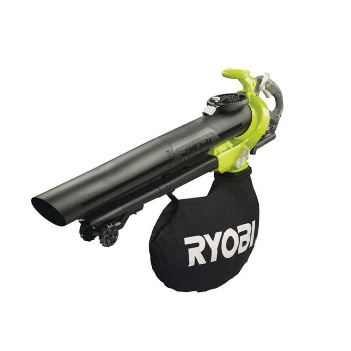 Souffleur aspiro-broyeur - RYOBI - RBV36B - 36V - 3-en-1 - Moteur Brushless - Collecteur 45 L - Vendu sans batterie