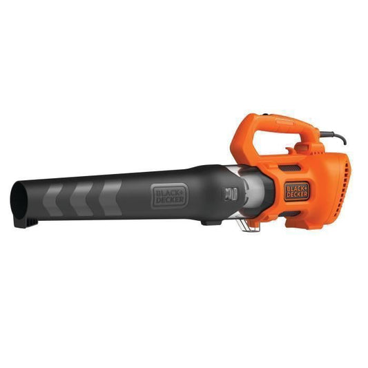 Souffleur axial filaire BLACK+DECKER avec poignée orange et buse noire, 1850W