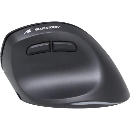 Souris Ergonomique Sans Fil - BLUESTORK - ERGO LUMI - PC/MAC - Noir BLUESTORK