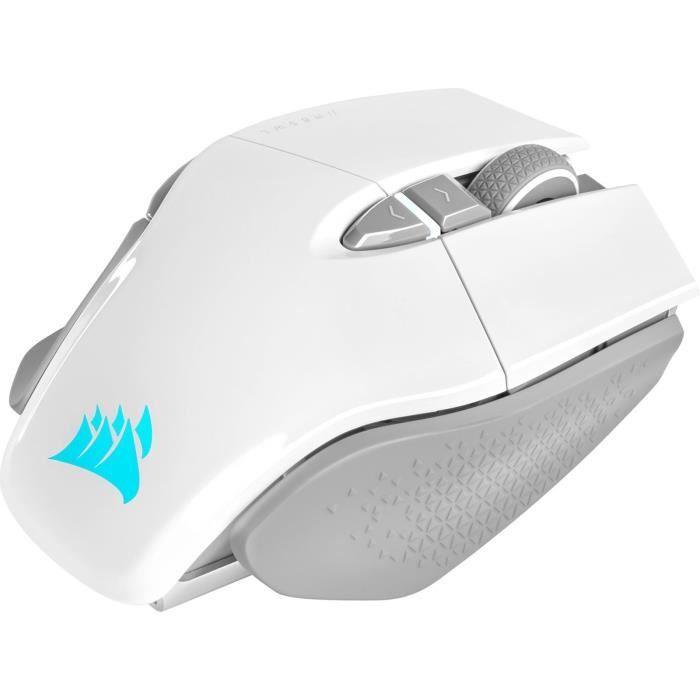 Souris Gaming - Sans fil - CORSAIR - M65 RGB Ultra Wireless - Blanc - (CH - 9319511 - EU2) - Paloma Tech