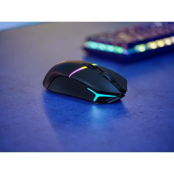 Souris gaming sans fil - CORSAIR - NIGHTSABRE WIRELESS - RGB - Noir - Paloma Tech