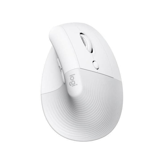 Logitech - Souris Lift pour Mac - Ergonomique sans fil - Blanc - Paloma Tech