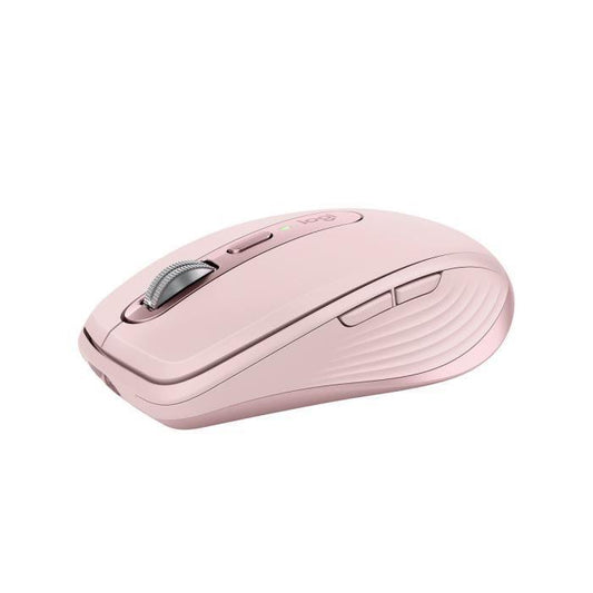 Souris Sans Fil - LOGITECH - MX Anywhere 3S - Bluetooth - Clics Silencieux - 6 boutons - Rose - Paloma Tech