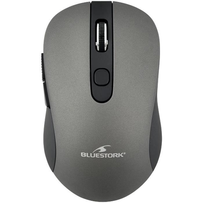 Souris Sans Fil - 2,4 GHz - 6 bouttons - Gris - Paloma Tech