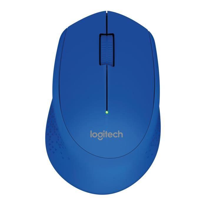 LOGITECH - Souris sans fil M280 2.4GHz - Bleu - Paloma Tech