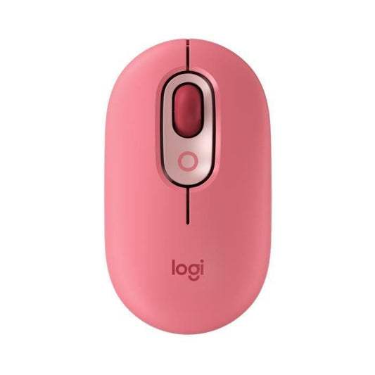 Souris - Sans fil - Logitech - Pop Mouse - avec Emoji - Rose LOGITECH