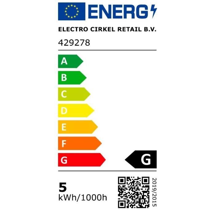 Spots encastrables LED - CALEX - SMART DOWNLIGHT - 5 W - 400 ml - 6500 K - Intensité variable - Pack de 3