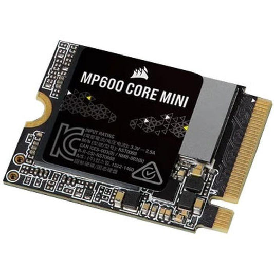 SSD interne - CORSAIR - MP600 Core Mini 1To M.2 NVMe PCIe x4 Gen4 2 SSD - M.2 2230 - Jusqu'a 5.000 Mo/s - Noir CORSAIR