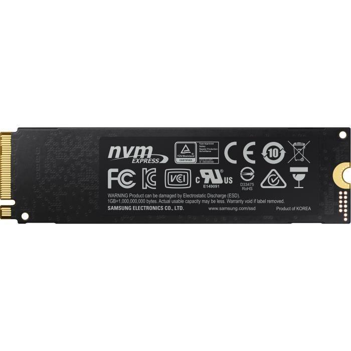 SAMSUNG - SSD Interne - 970 EVO PLUS - 2To - M.2 NVMe (MZ - V7S2T0BW) - Paloma Tech