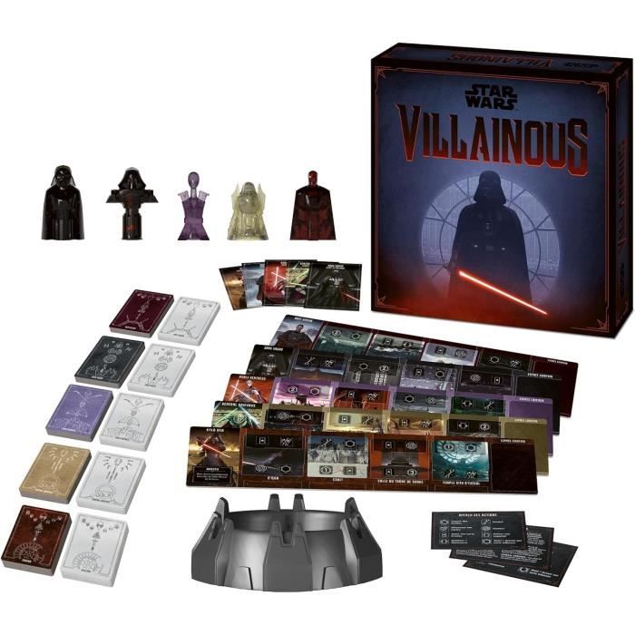 Star Wars Villainous - Le pouvoir du côté obscur - Jeu de stratégie - 2 a 4 Joueurs des 10 ans - 27492 - Jeu de base